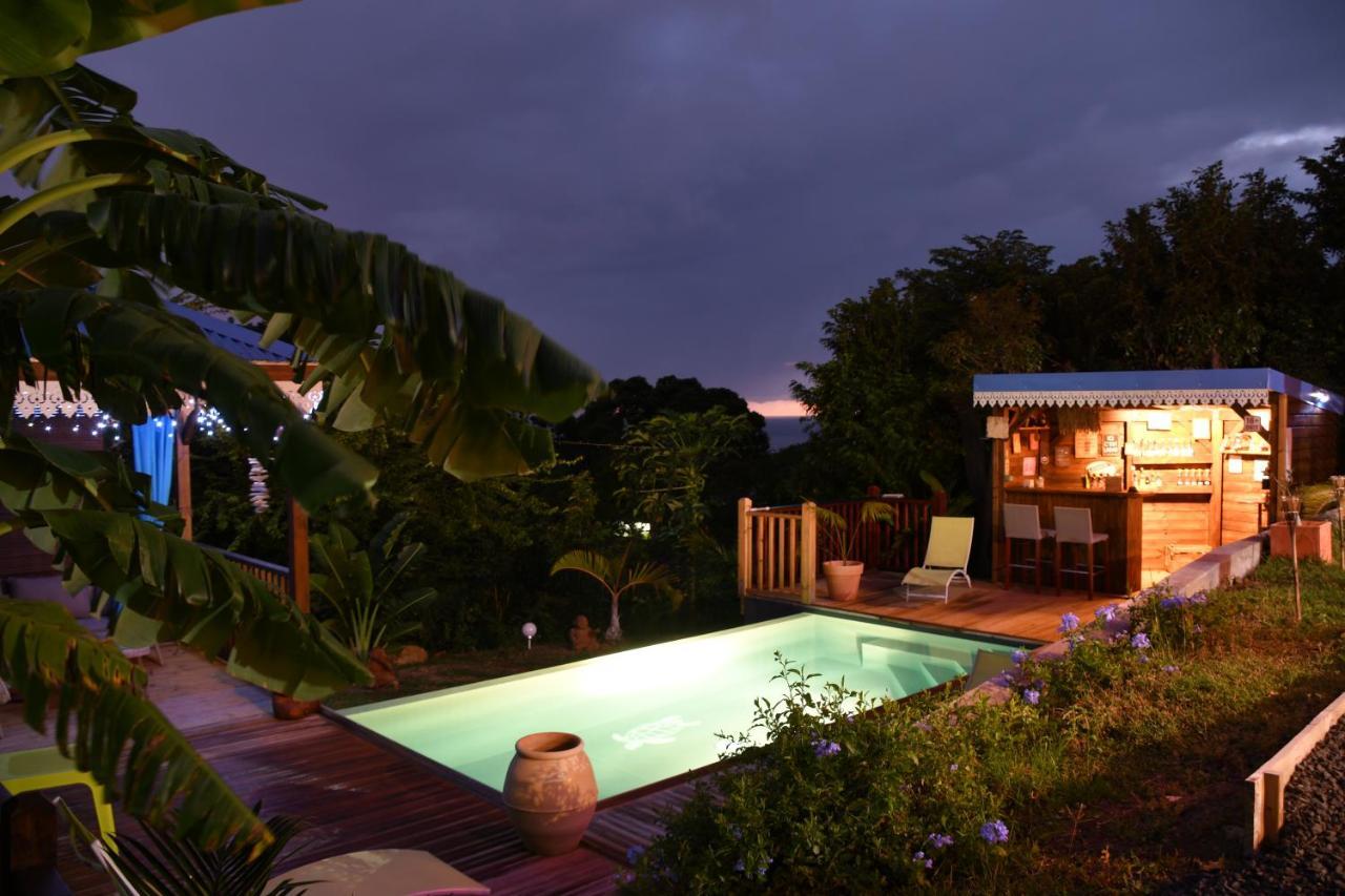 Bungalow La Tortue Bleue Bouillante Exterior foto